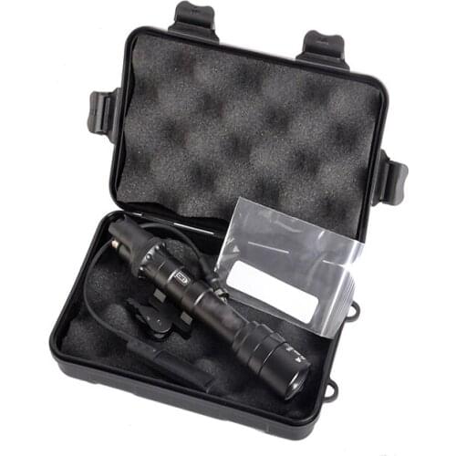 Tactical Airsoft Weapon Light 400 Lumen With ADM Mount Softair Hunting Flashlight 2 Different Switches