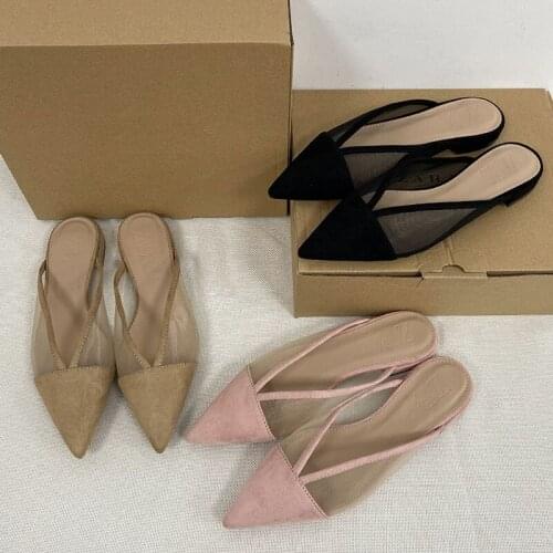 Womens slipper شبشب نسائي Fashion Comfortable Closed Toe Slippers Summer New Four-Color Fashion Character Ladies Slippers ZR