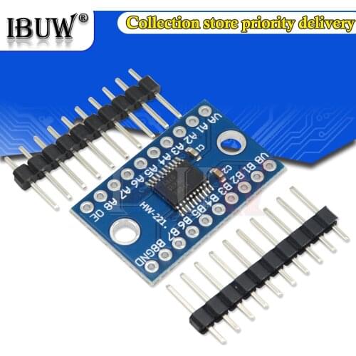 TXS0108E 8 Channel Logic Level Converter Bi-Directional High Speed Full Duplex Shifter 3.3V 5V for Arduino Raspberry Pi