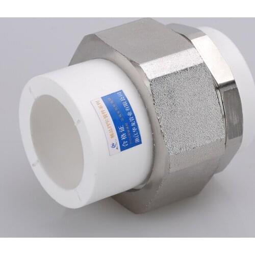 Thicken brass and iron DN15 DN20 PPR union fitting female thread male joint