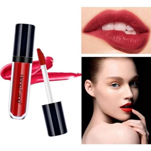 10PCS Long Lasting Makeup Matte Lip Gloss Kit Liner Liquid Lipstick Cosmetic