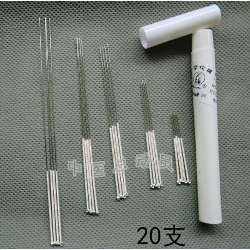 20 pcs non-disposable acupuncture reusable acupuncture needle set free shipping