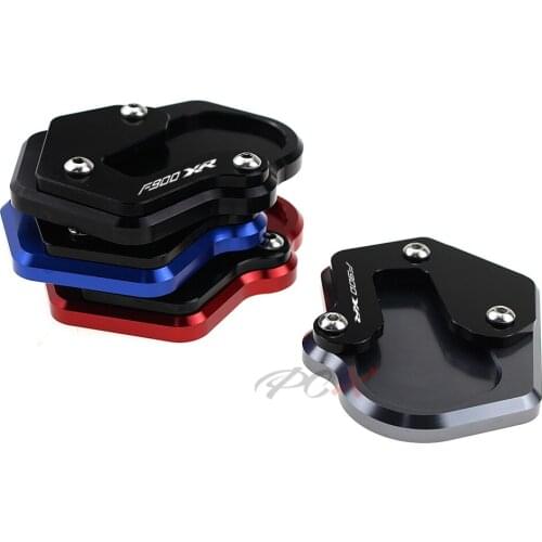 2020 For BMW F900R F900XR F900 R XR Motorcycle Kickstand Foot Side Support Extension Pad Bracket Plate F 900R 900XR