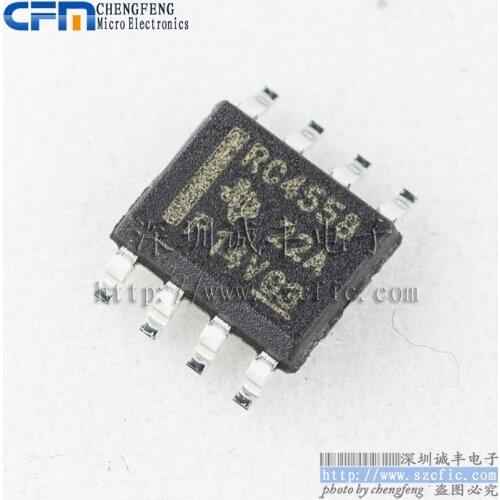 30pieces RC4558DR 4558 SOP