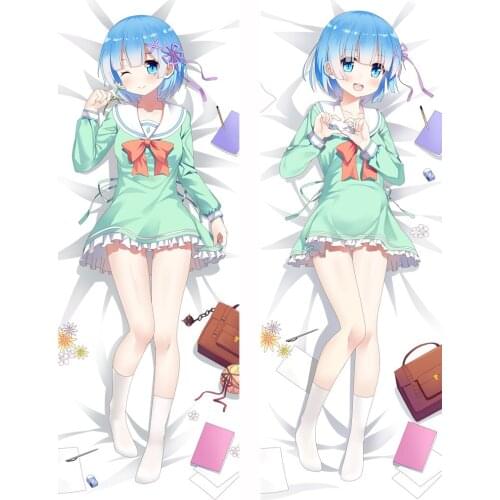 Anime Re zero kara hajimeru isekai seikatsu Hugging Pillows Cases Cover Pillowcase Poszewki Dakimakura Cosplay Pillow 98050