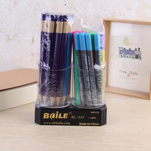 Free ship 48pcs/box 2.0 mm auto pencils mechanical pencil school stationery propelling pencil Drawing activity pencil