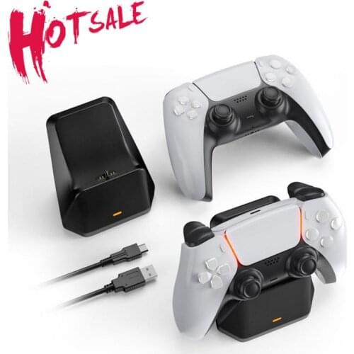 Single Fast Charger For PS5 Wireless Controller PD USB 3.0 Charging Cradle Dock Station For Sony PlayStation5 Joystick Gamepad