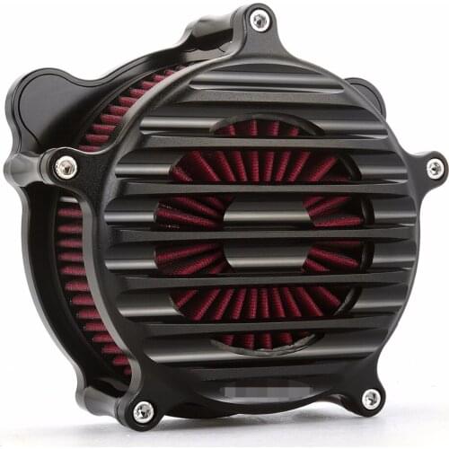 CNC BLACK Nostalgia Venturi Air intake For harley Slim FLS air filter FLHR air intakes For harley touring 00-07