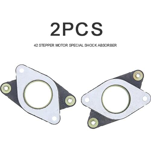 For Creality CR10/S Ender3 4/5 3PRO 2pcs Stepper Steel and Rubber Vibration Dampers High Quality 3D Printer Accessories Mayitr