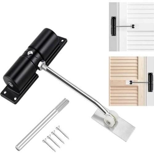 Residential Closers Stainless Steel Commercial Hinge Automatic For Spring Door Adjustable Reduce Noise Automatic Door Closer