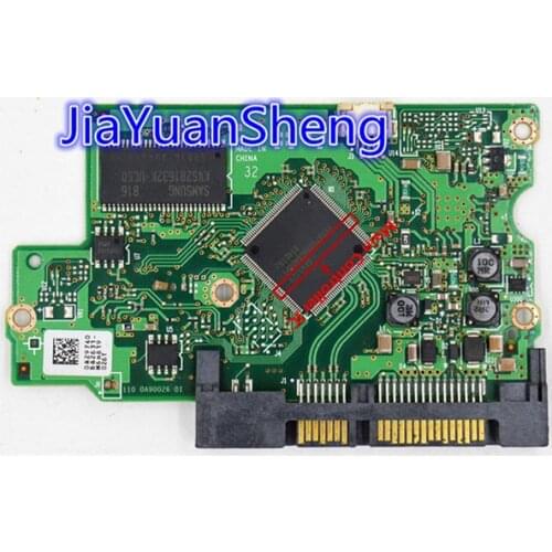 Hitachi HDD PCB / 110 0A90026 01 , 220 0A90026 01 /IC: 0A55895 , 0A53129 /Stickers:0A29738,0A29778,0A29734, 0A29775,0A29740