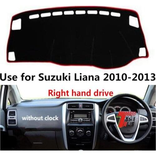 Taijs Dash-mat Right hand drive Car Dashboard Cover for Suzuki Liana 2010 2011 2012 2013 without Clock Good Selling
