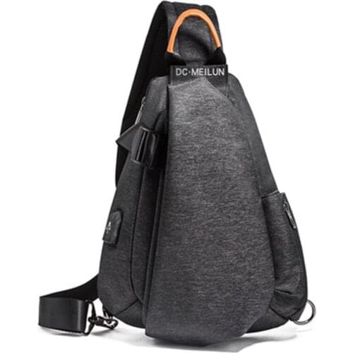 Multifunction Men Chest Packs 2021 New High-quality Oxford Cloth Chest Bag Wear-resistant Crossbody Bags Anti-theft iPad Pocket