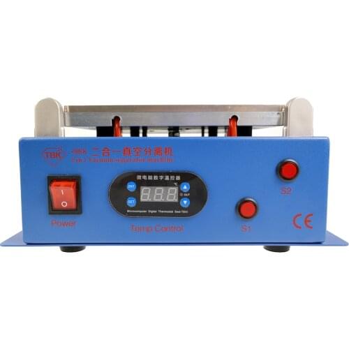 Mobile phone and tablet two-in-one separator TBK 968 LCD screen separator flat suction separator built-in pump separator