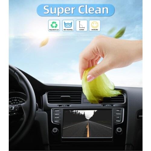 Soft Elastic Cleaning Scouring Pad Glue Magic Eraser Cyber Keyboard Super Clean Dust Stick Gel Pad Tools for Auo CAR