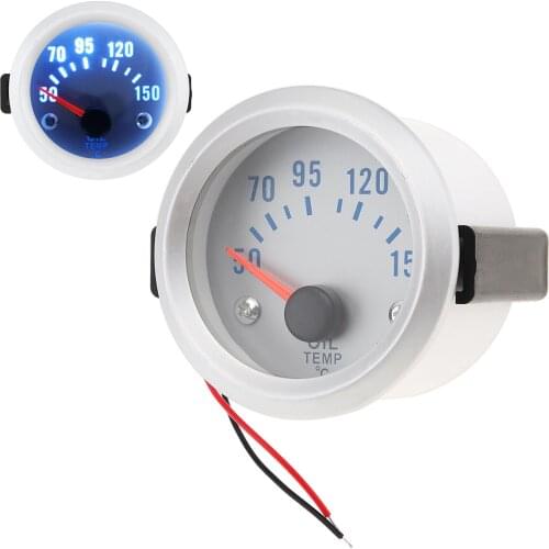 New 2015 2" 52mm 50~150 Celsius Degree Oil Temperature Meter Gauge with Sensor for Auto Car