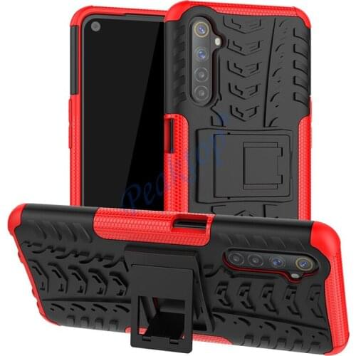 Kickstand Armor Case For OPPO Realme X2 X XT K3 Reno 2 3 5 6 7 Pro 5i 6i 7i C2 C3 C11 C15 C17 Shockproof Cover Realme 6 Pro Case