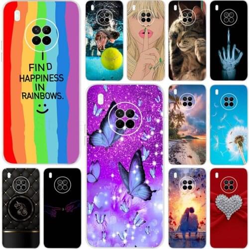 Slim Soft Silicone Phone Case For Huawei Y9a FRL-22 Y 9 a Funda Back Cover Bumper For Huawei Y9a Y 9a FRL-23 Cases Coque 6.63"