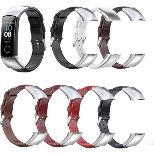 Replacement Leather Wrist Watch Band Strap For Huawei Honor 5/honor 4 ENC CRS-B19 CRS-B19S Bracelet
