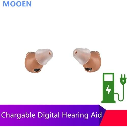 2021 Best Digitle Mini Hearing Aids Adjustable Tone hearing aid Small In The Ear Invisible Best Sound Amplifier Ear Care Tools