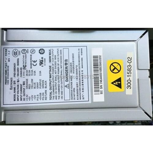 360W Power supply for Blade1500 workstation 300-1583-02 PSD-350DAG1 will test before shipping