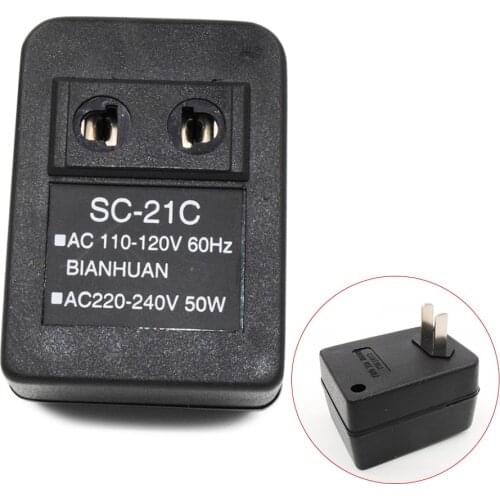 AC 220V to 110V/110V to 220V AC Power Voltage Converter 20W Adapter Travel Transformer Regulator Hot Home Improvement