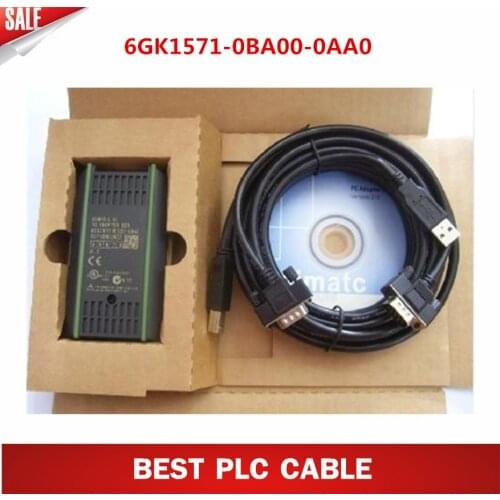 PC Adapter USB A2 Cable 6GK1571-0BA00-0AA0 6GK1 571-0BA00-0AA0 with CD DHL FAST SHIP