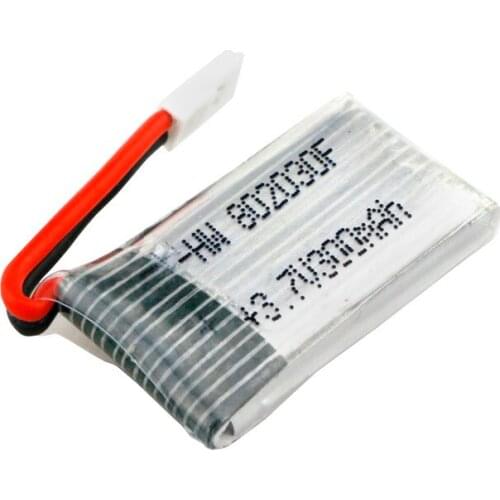 HIINST 1PCS 3.7V 300mAH Lipo Battery For Hubsan FQ777 FQ17W Battery 25c 702030 For RC Quadcopter Spare Parts