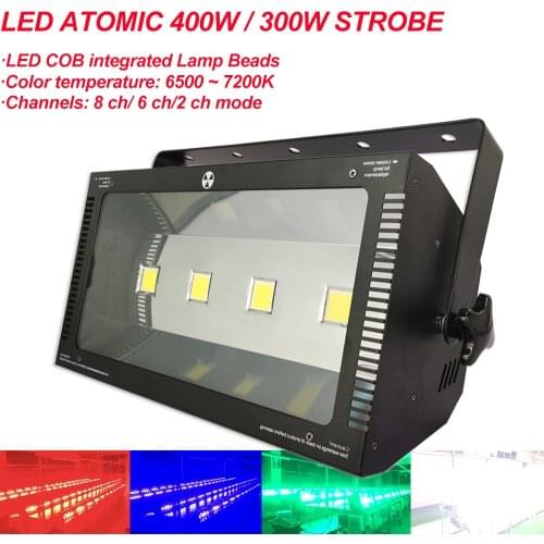 Atomic 400W DMX Strobe Light Replacement LED 300W Strobe Light New Arrival 90V-240V For DJ Party Stage Korea Japan America