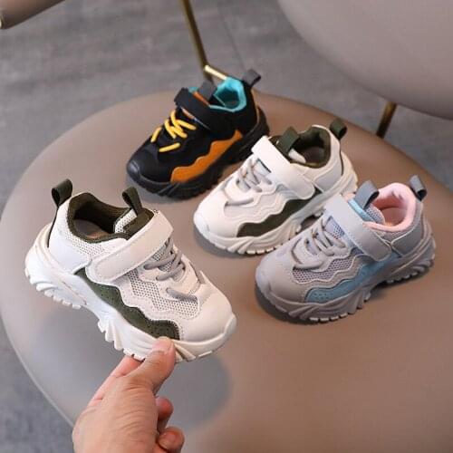 Kids Shoes Children Girls Sneakers for Baby Girls Toddler Sneakers Casual Shoes Fashion Breathable Boys Off White Sports Shoes