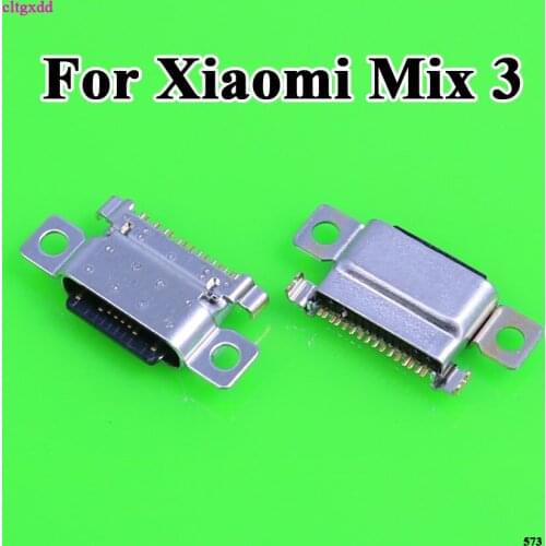 Cltgxdd Micro USB Charger Charging jack Connector Socket charger Port Dock plug type c Female Repair Parts For Xiaomi Mix 3 mix3