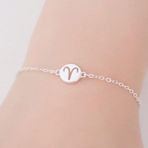 SMJEL Trendy Zodiac Star Sign 12 Constellation Aries Sagittarius Pisces Aquarius Cancer Bracelets for Women Friendship Bracelet