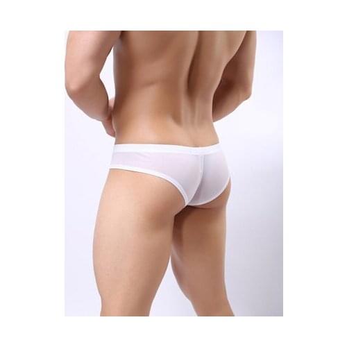 Mens Underwear Breathable Ice Silk Small Boxer Silky Panties pouch hombre ropa interior cuecas masculina boxer