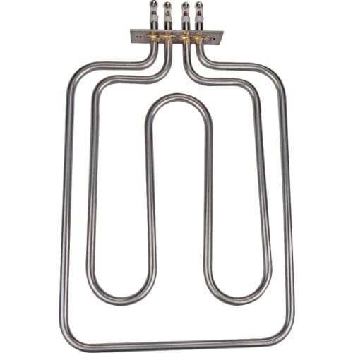 Isuotuo 2U Heating Element 304 Stainless Steel Electric Tube Heater Dry Burning Pipe Air Heating Element 2KW 230V