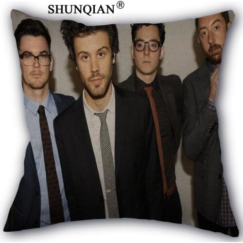 Custom passion pit pillowcase Custom Cotton Linen Throw Pillow Cover Pillowcase Customize 45x45cm one side