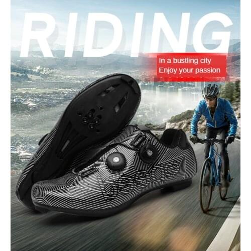 New High Quality MTB Cycling Shoes Men Carbon Fiber Road Bike Shoes Racing Bicycle Sneaker Women Self-Locking Cycling SportShoes