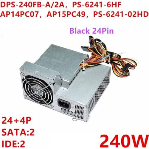 New PSU For HP DC7100 7700 5100 6100 6120 7200 6100 240W Power Supply DPS-240FB-A 2A PS-6241-6HF AP14PC07 AP15PC49 PS-6241-02HD