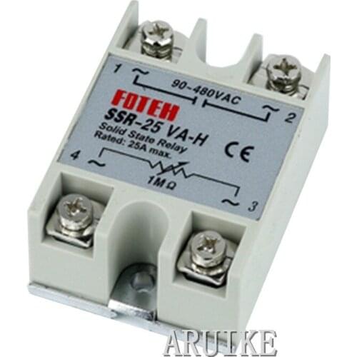 SSR relay 25VA 40VA 60VA 75VA Resistance Regulator single phase solid state SSR-70VA/25VA/40VA