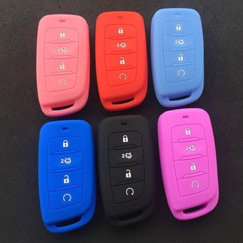 Silicone rubber key cover protector for Changan CS85 CS35 plusCS25 CS95 CS85 coupe 4 button key