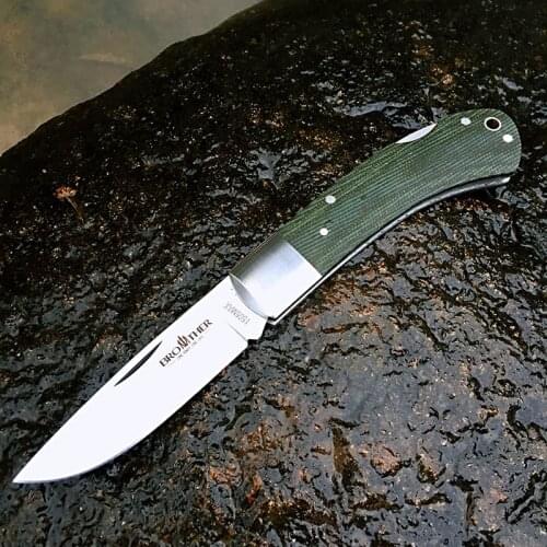 Brother Knife 1505Max 60HRC folding knife Pocket knives Folder Slip Joint Modern Traditional VG10 Knife EDC Collection