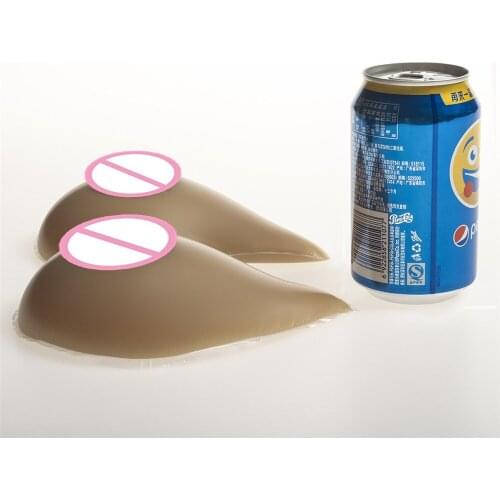 Transgender and Crossdressing Silicone Breasts Forms 500g/Pair Crossdresser shemale Boobs Artificial Breast Men Fake Boobs