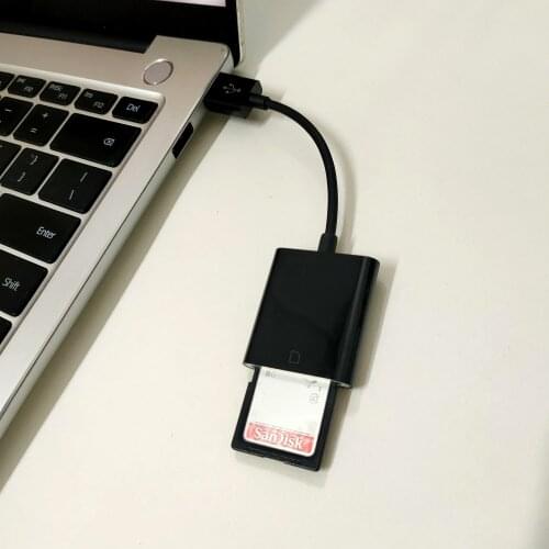 USB Card Reader to USB 2.0 Adapter SD Card Reader Standard USB 2.0