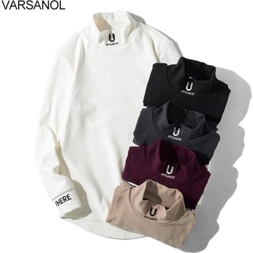 VARSANOL Men's T-shirts With Inscriptions