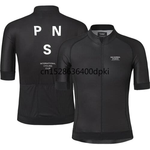 PNS 2021 Bike Tops Clothing Wear Silicone Non-slip Cyclin Shirt Summer Short Sleeve Cycling Jersey For Men Quick Dry Bicycle MTB