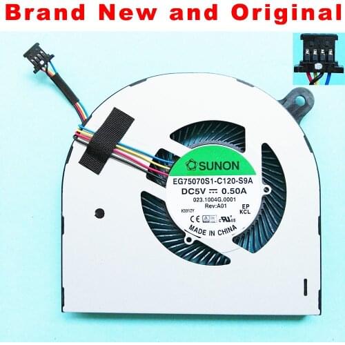 Original New Laptop CPU Fan For Acer Aspire V Nitro VN7-572 VN7-572G CPU FAN COOLER EG75070S1-C120-S9A DC 5V 0.5A