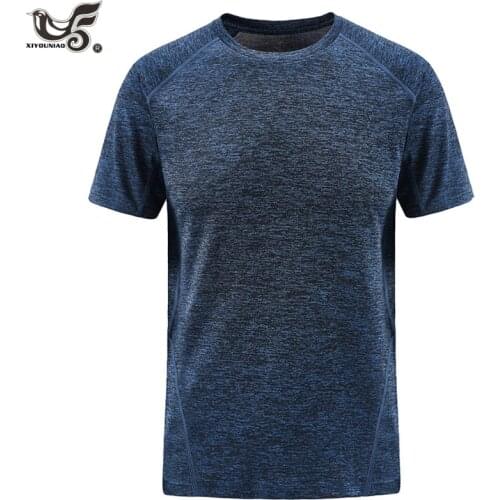 Мужские однотонные футболки XIYOUNIAO China At AliExpress