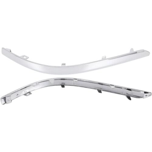 Rear Bumper Chrome Silver Trim Strip Decoration Cover for Citroen C5 2013-2016 1610075980 1610076080