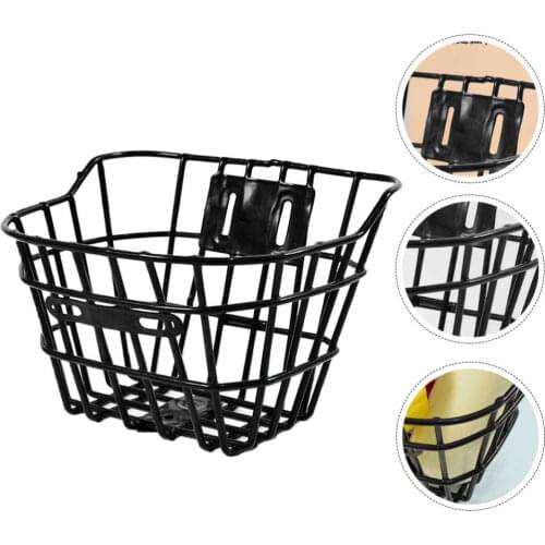 1pc Universal Children Bike Basket Front Handlebar Basket Kids Cycling Accessory