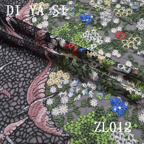 Latest african laces 2019 High Quality African cord Lace Fabric For dress French tulle Lace Fabric