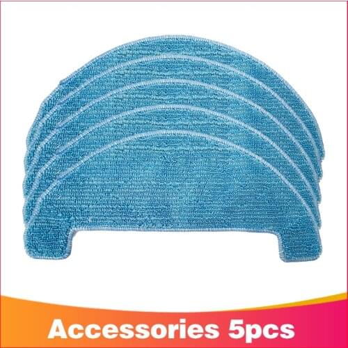 5 pieces per pack, clean and wipe the mop,Mop cloths for Robot,mop cloth for ilife A7 A9S robot vacuum cleaner parts